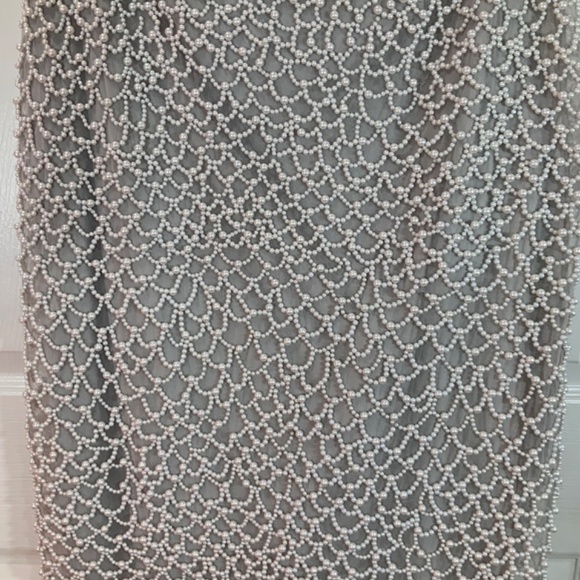 ASOS Luxe Pearl Embellished Skirt Size… - Picture 6 of 10